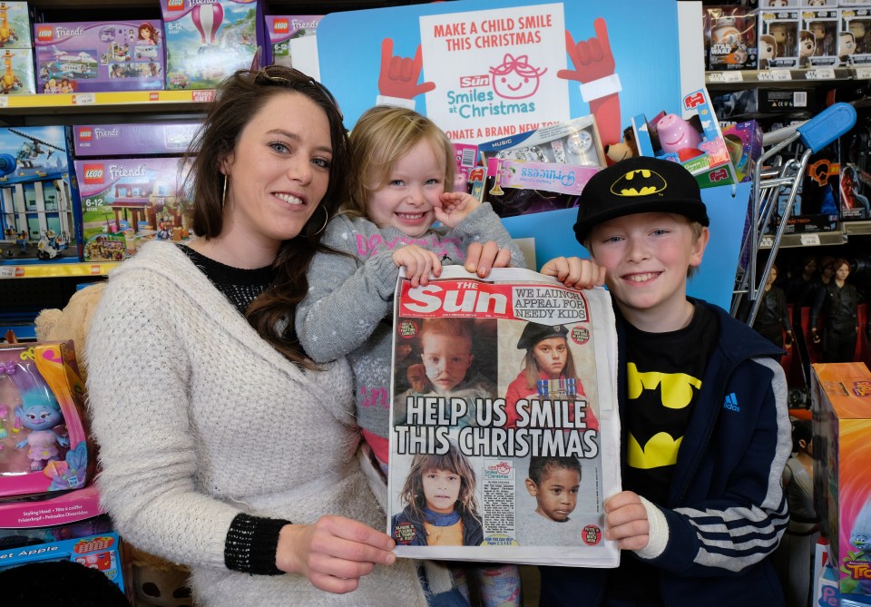 What a smile . . . Sun readers pledge their help to our Smiles at Christmas campaign 