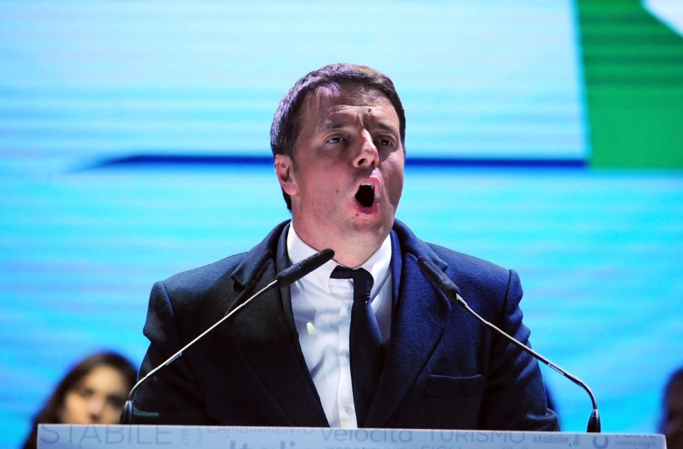 Italian PM Matteo Renzi is facing 