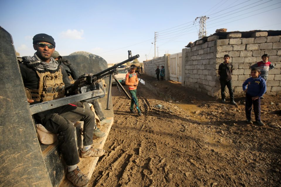 Iraqi Shiite fighters from the Hashed al