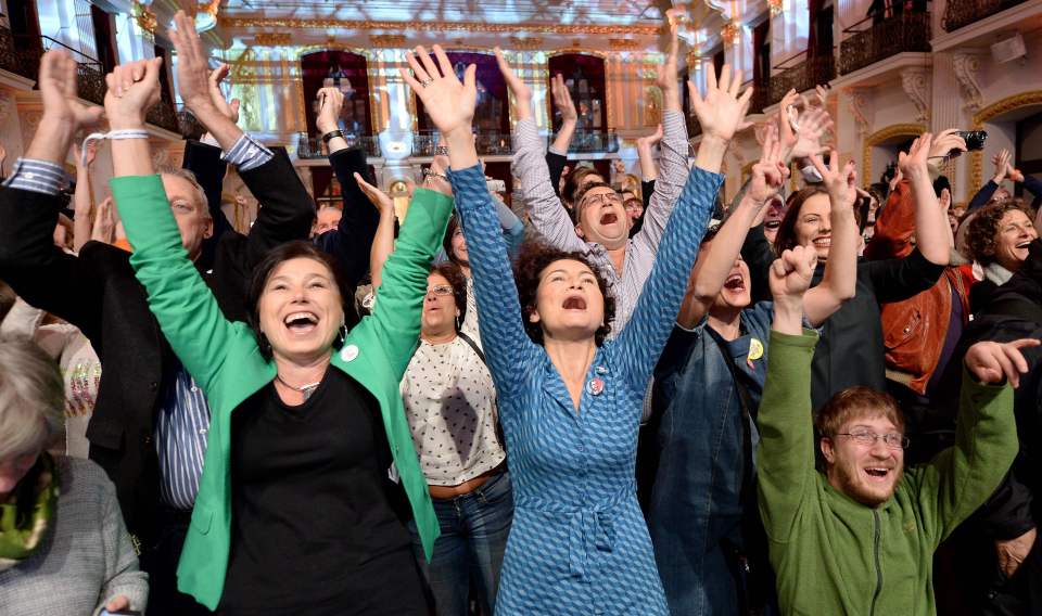The result is being celebrated by pro-EU parties across Europe 