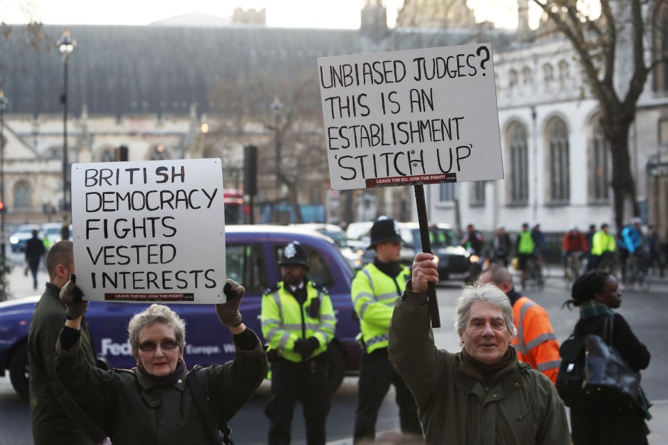 Protesters