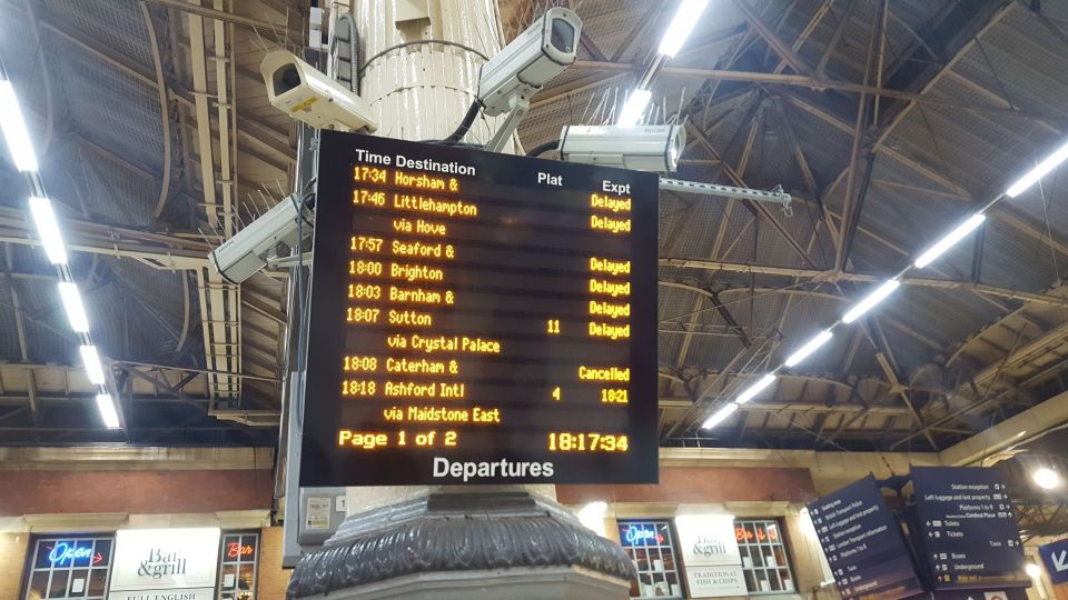 Nowhere to run ... the action is expected to stop all Southern Rail services and affect as many as 500,000 passengers every day