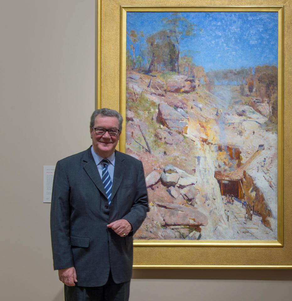 Australian Commissioner Alexander Downer 