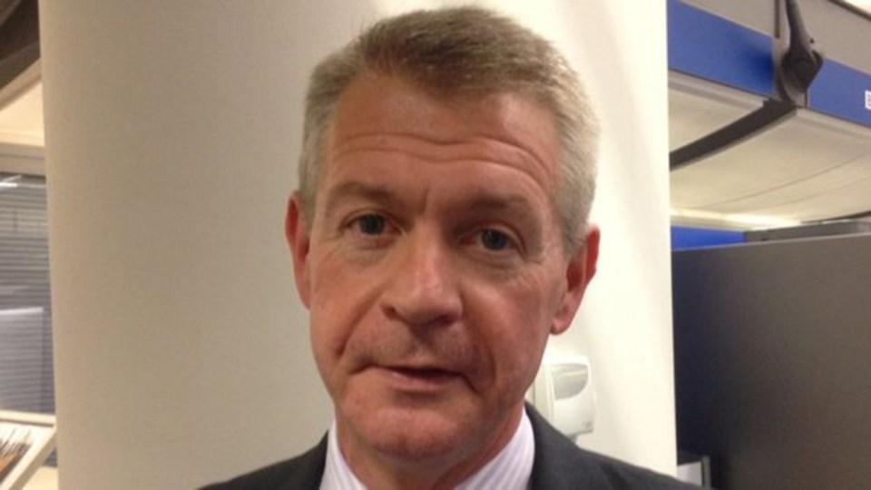 Ready for election . . . Midlands regional secretary Gerard Coyne