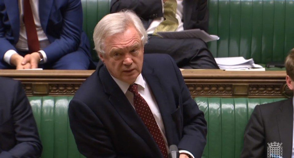 Mr Davis also reportedly said he is “not really interested” in pushing for a halfway house arrangement with the EU after Brexit
