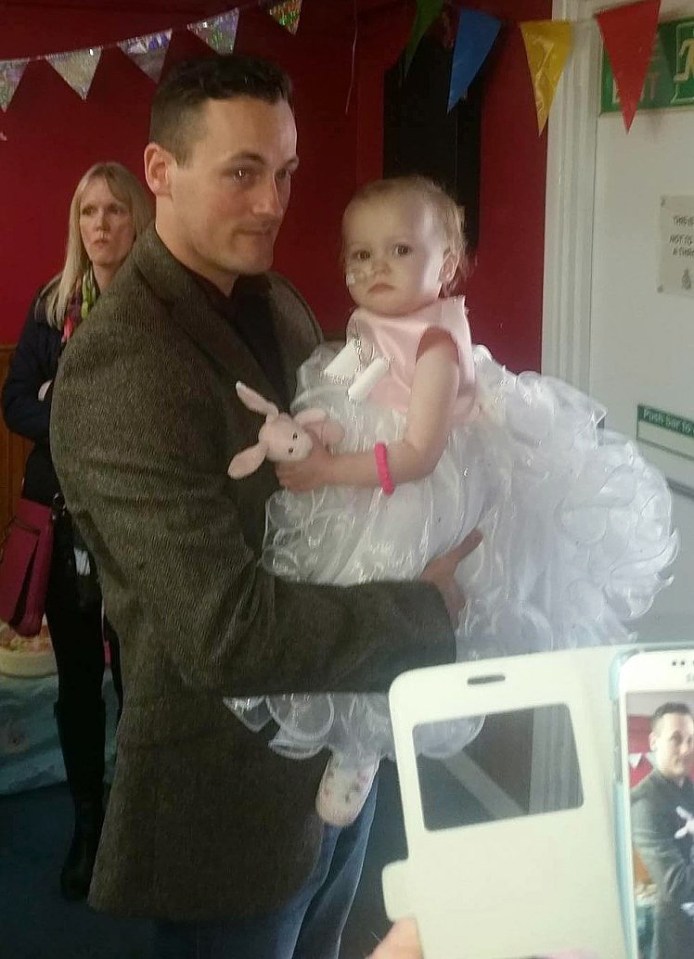 Andy Barnard gave her daughter Poppy-Mai a wedding day after she was diagnosed with a fatal form of cancer in March this year