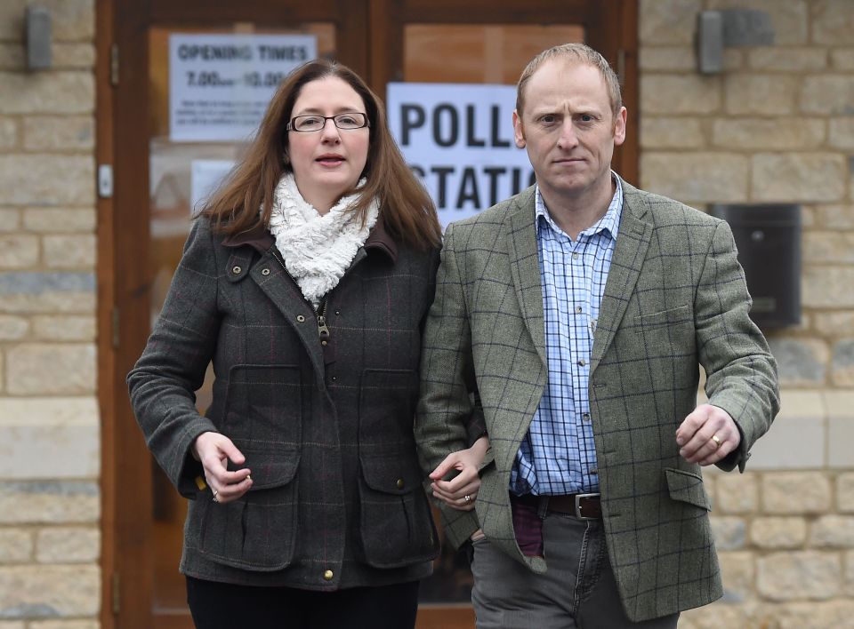 told voters the best way to guarantee a Brexit is by electing a Tory MP to bolster Theresa May's majority