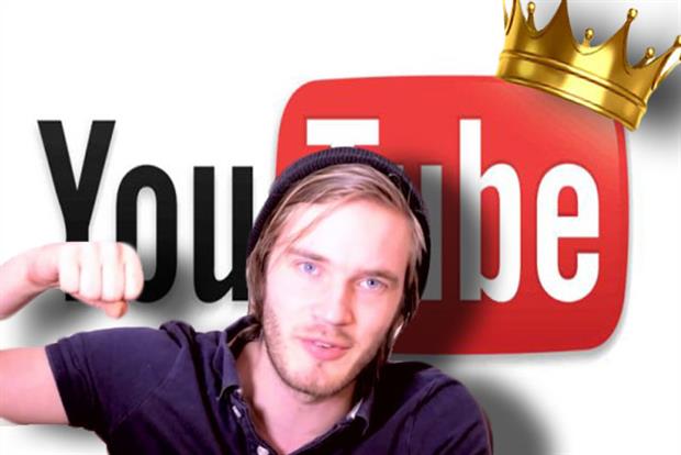 PewDiePie is the king of YouTube, with nearly 50 million subscribers, earning $15million last year
