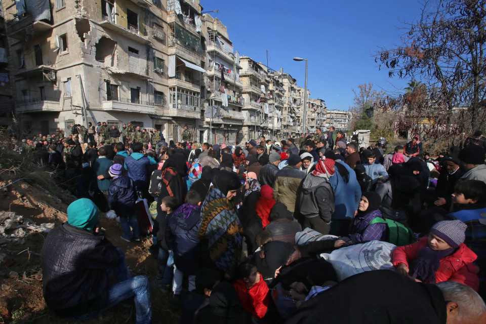 The bombing in Aleppo is taking ISIS target Brits in Syria