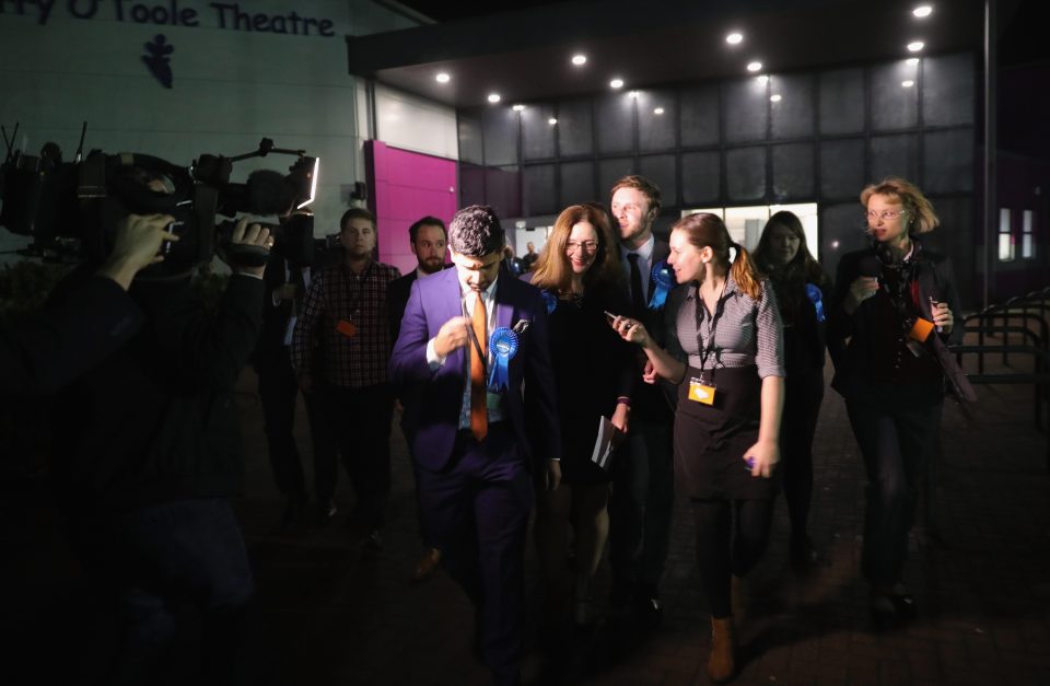 Despite the Tory win, Ukip leader Paul Nuttall said: "It's a great result for us"