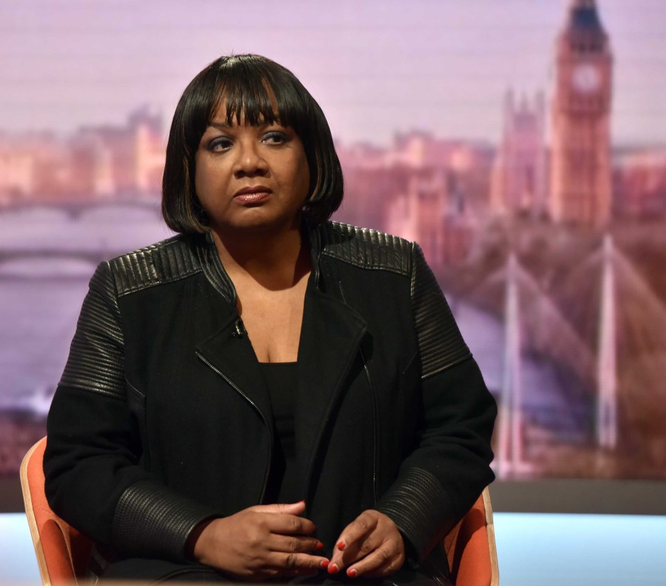 Diane Abbott on The Andrew Marr Show 