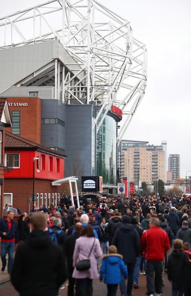 Old Trafford could be revamped to include safe rail seating