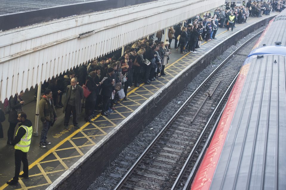  Southern Rail trains that pass through Clapham Junction were also cancelled because of the strike