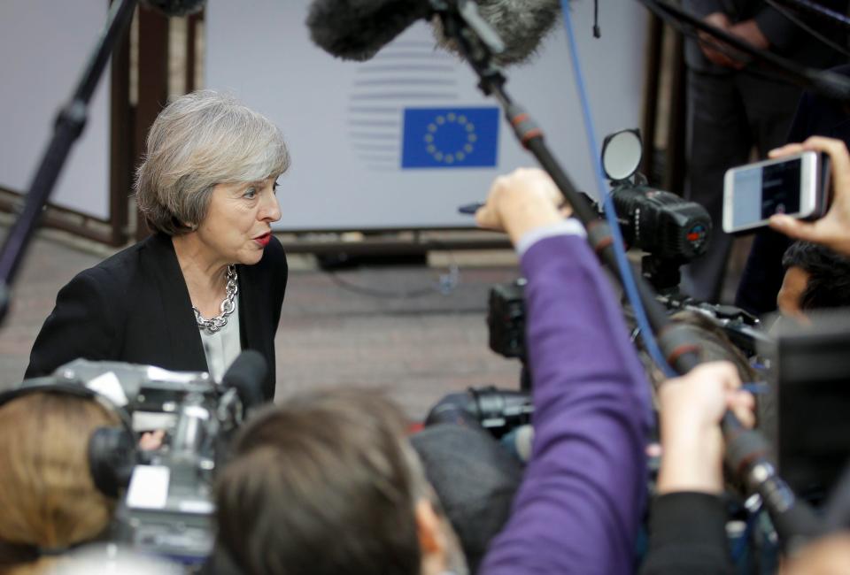  It comes after she updated EU leaders on Brexit at a summit in Brussels last week