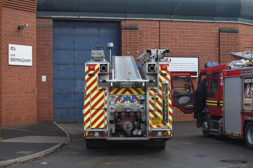 One inamte has been "seriously injured" amid the chaos, according to reports