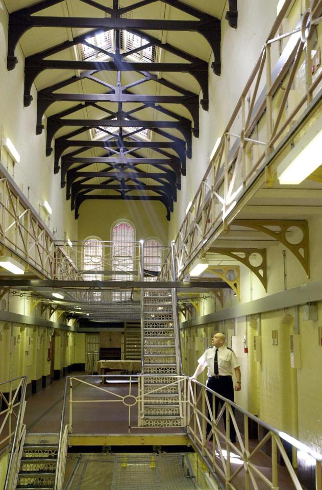 A file image from inside HMP Birmingham, where a riot is taking place