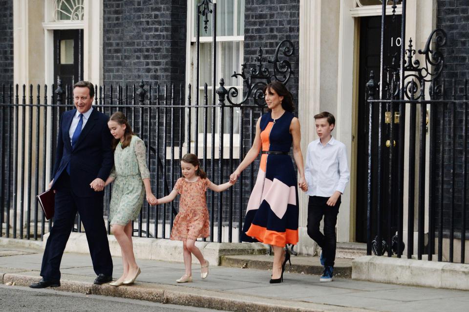  David Cameron, whose wife took back up smoking this year, has struggled to kick the habit
