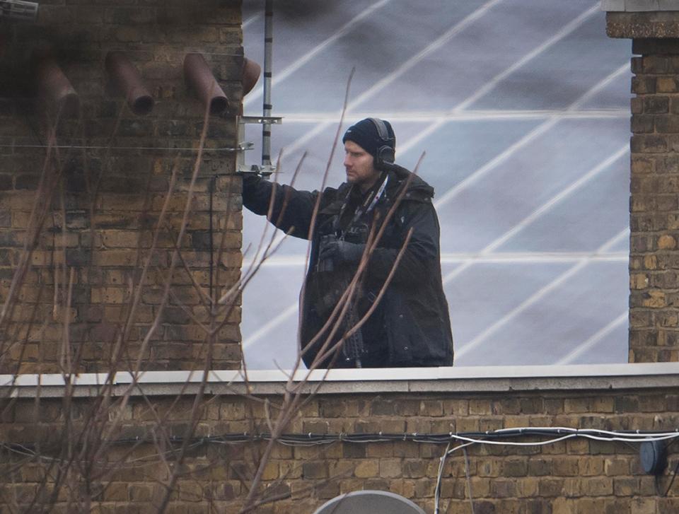 Some houses in the area were evacuated as a safety measure