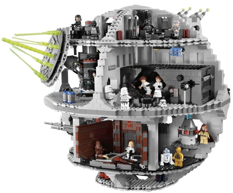  Joshua asked Santa for the Lego Death Star which retails at £400