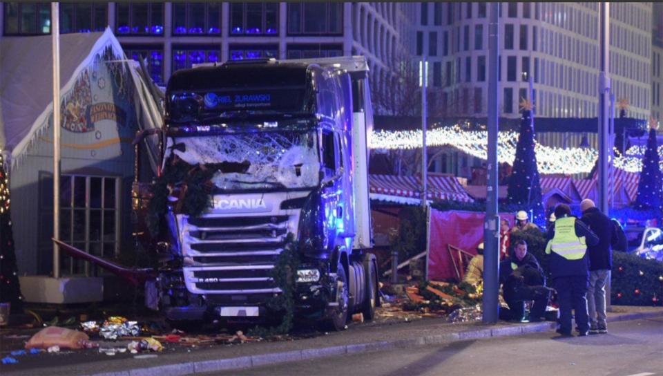 Berlin Christmas market lorry 