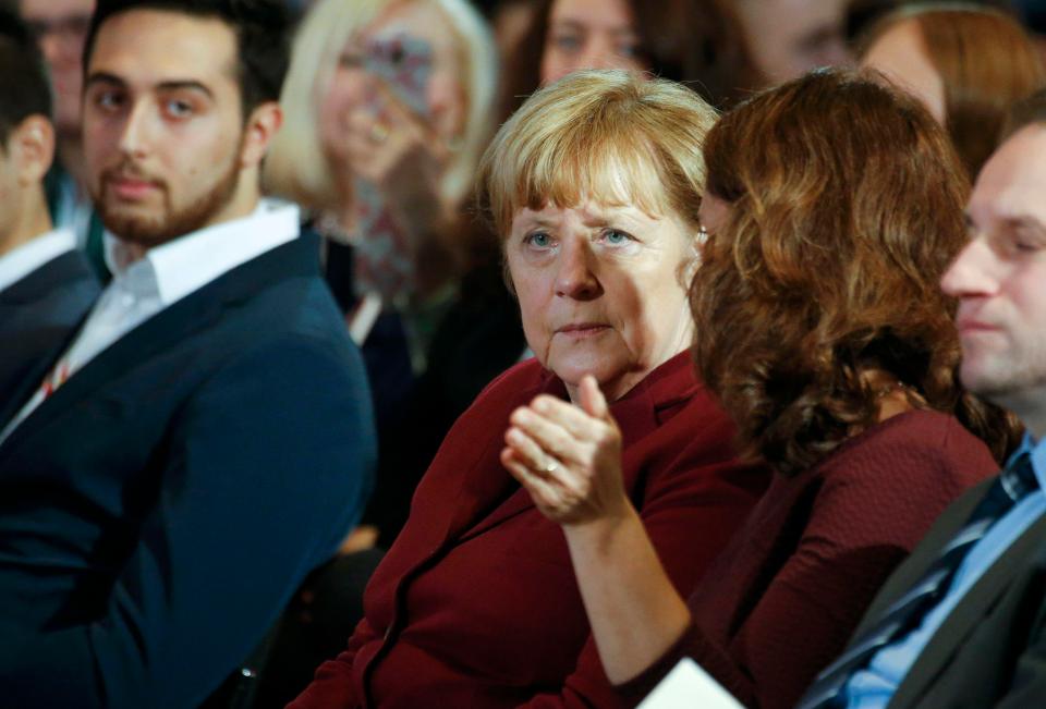 German Chancellor Angela Merkel 
