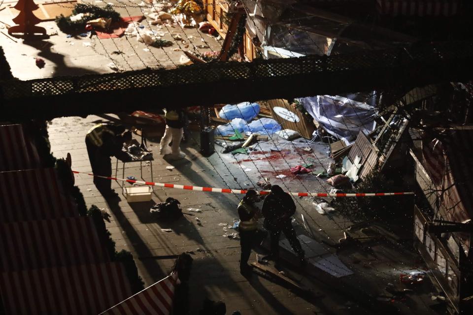 The blood-soaked streets saw a dozen killed
