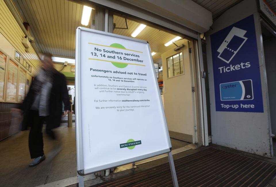  The research from the University of Chichester says the action costs £11m every day staff walk out