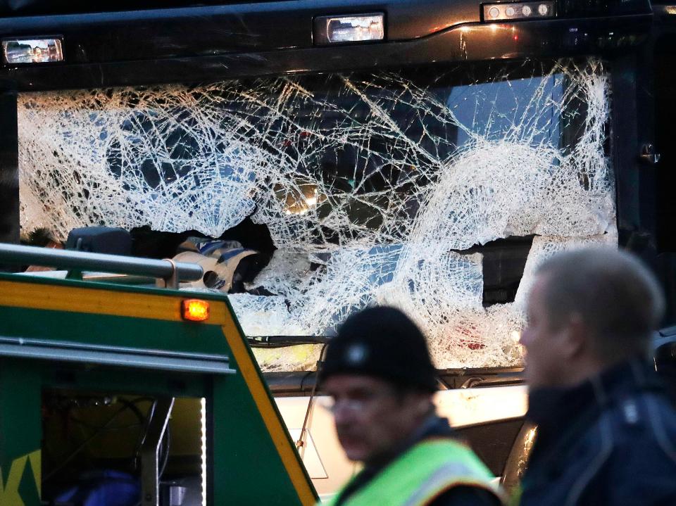 The truck's original driver was found dead in the cabin