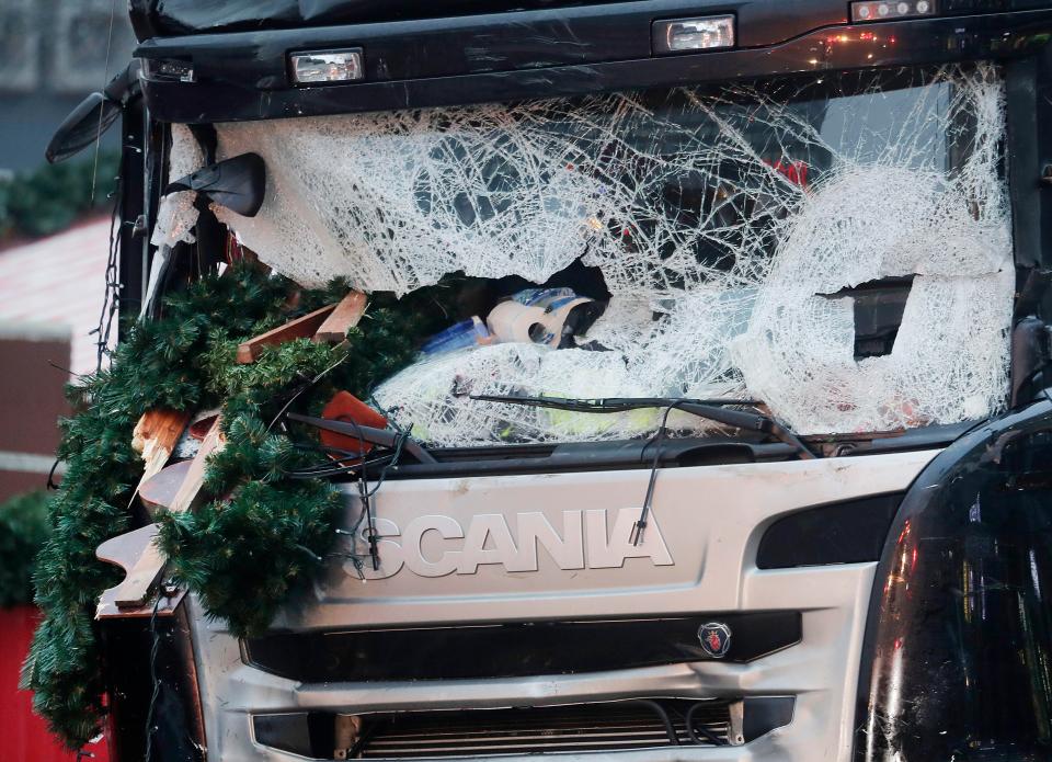  Authorities believe the truck was hijacked by the attacker before it was used as a speeding battering ram to crash into Christmas shoppers