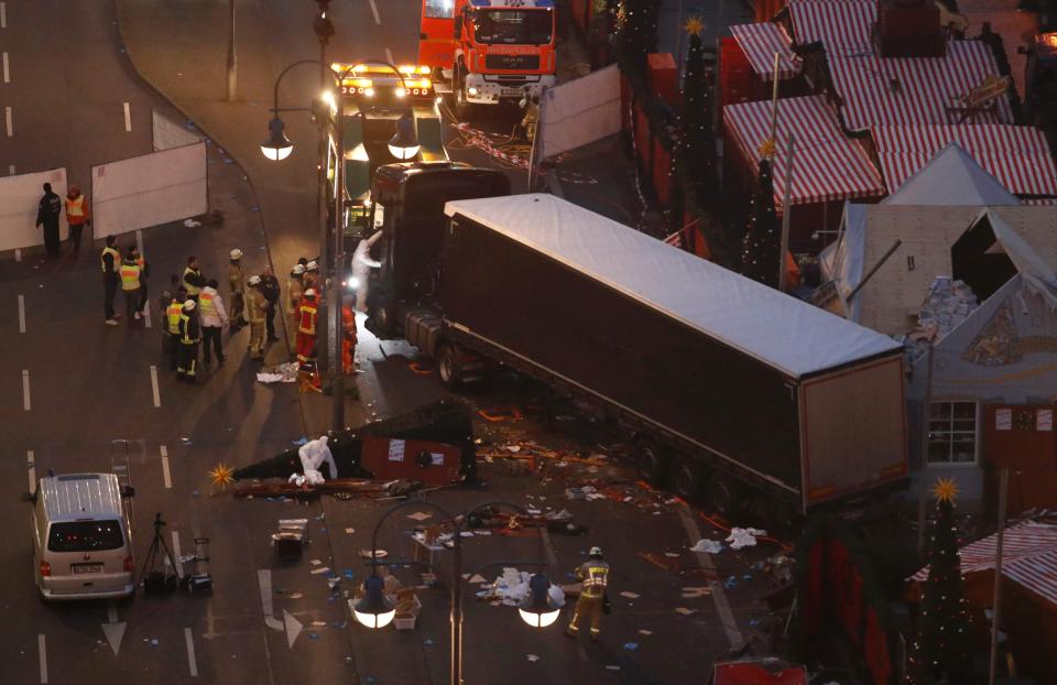  The dreadful attack in Berlin has killed 12 people and injured dozens more