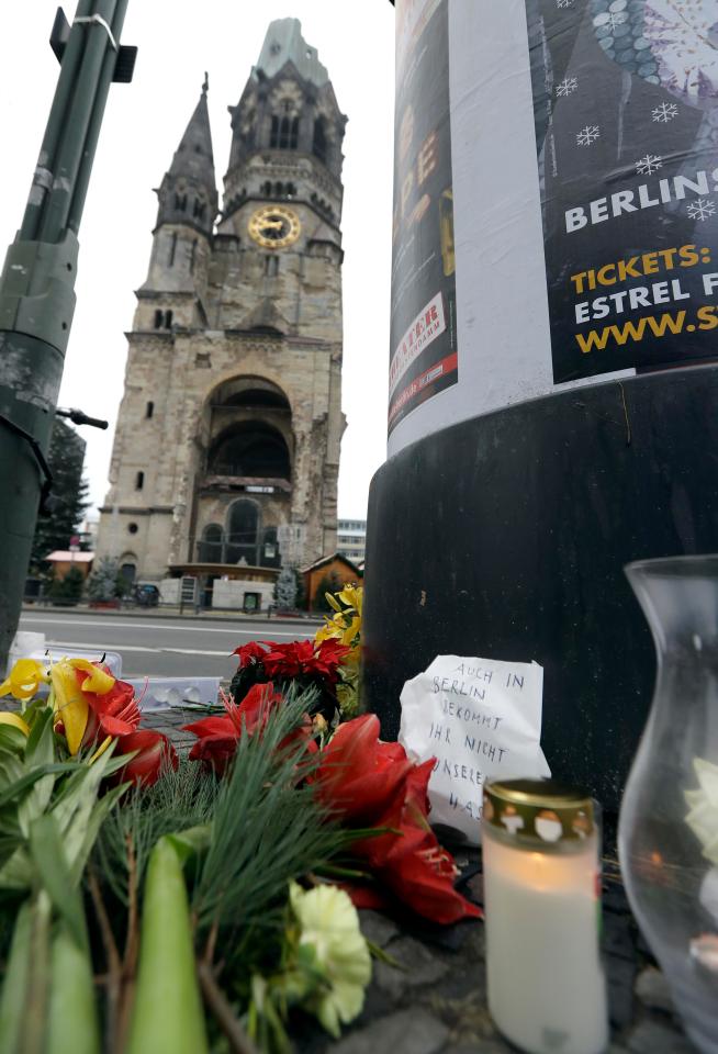  The truck struck the popular Christmas market outside the Kaiser Wilhelm Memorial Church