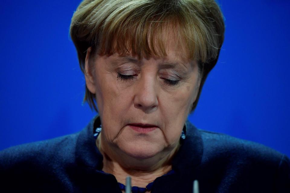  A sombre Angela Merkel addressed her nation in the aftermath of the Berlin attack this morning