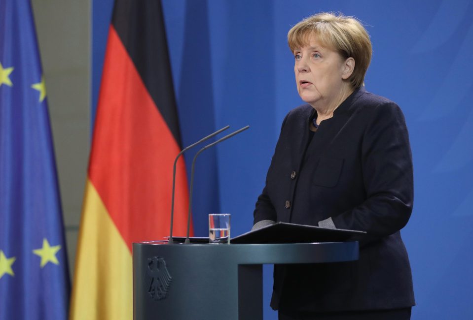 German Chancellor Angela Merkel has described the massacre as a terrorist act