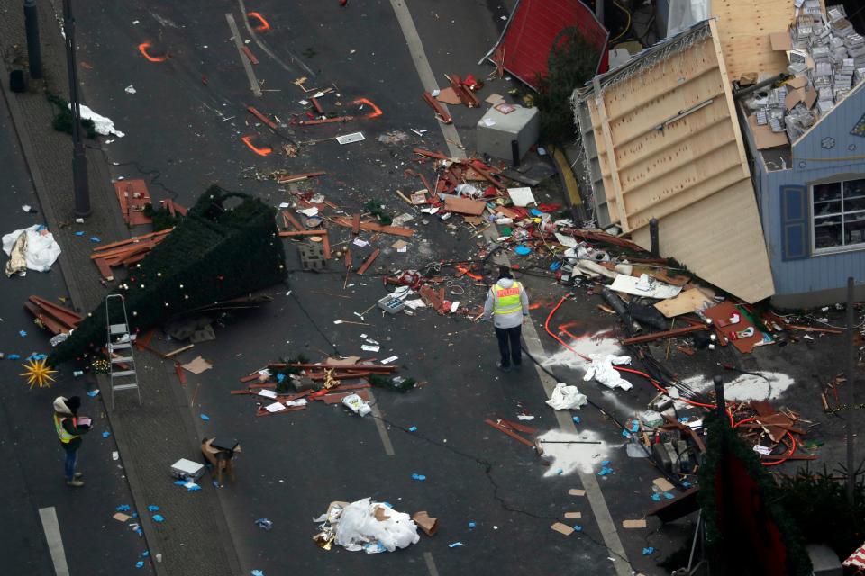 Berlin Christmas market aftermath