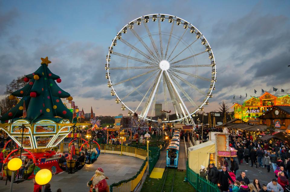 Winter Wonderland at Hyde Park in London attracts millions of revellers ever year