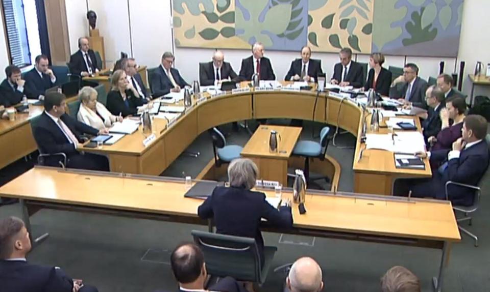 Theresa May at Liaison committee