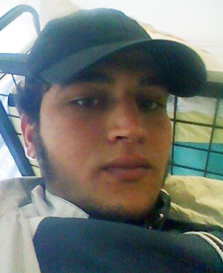Anis Amri, 23, is alleged to have left several documents in the cab of the truck