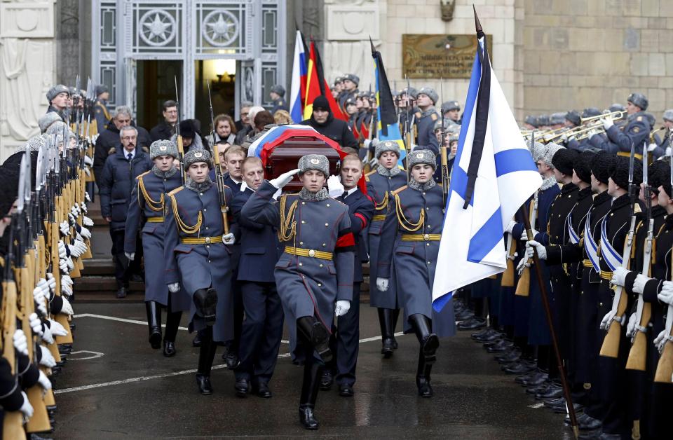 Andrei Karlov funeral