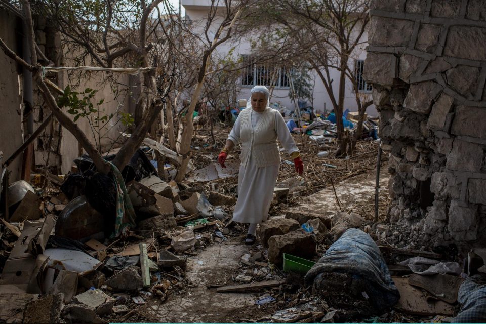 Coalition forces have been attempting to retake the Iraqi city from ISIS