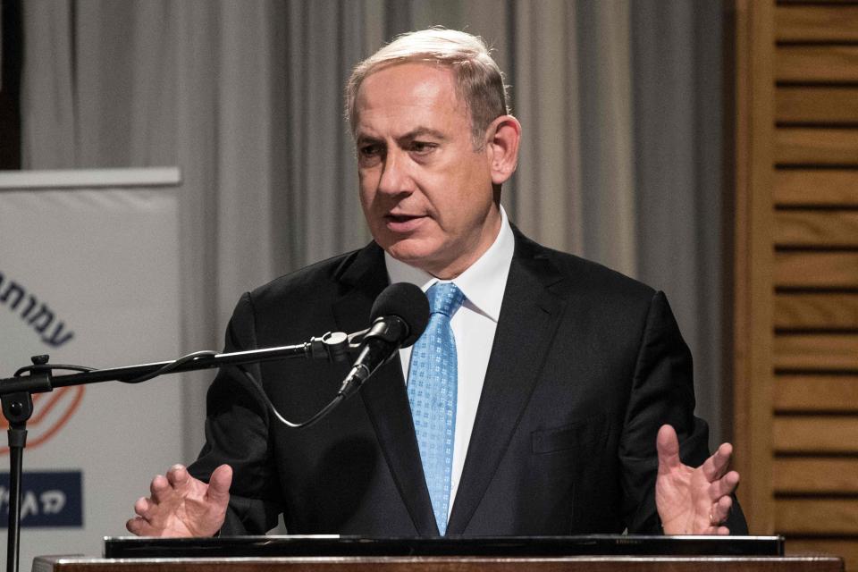 Israeli Prime Minister Benjamin Netanyahu blasted Kerry's accusations
