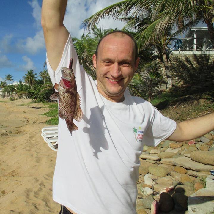 Chris Tester was at his parent's beach bar when the robber struck