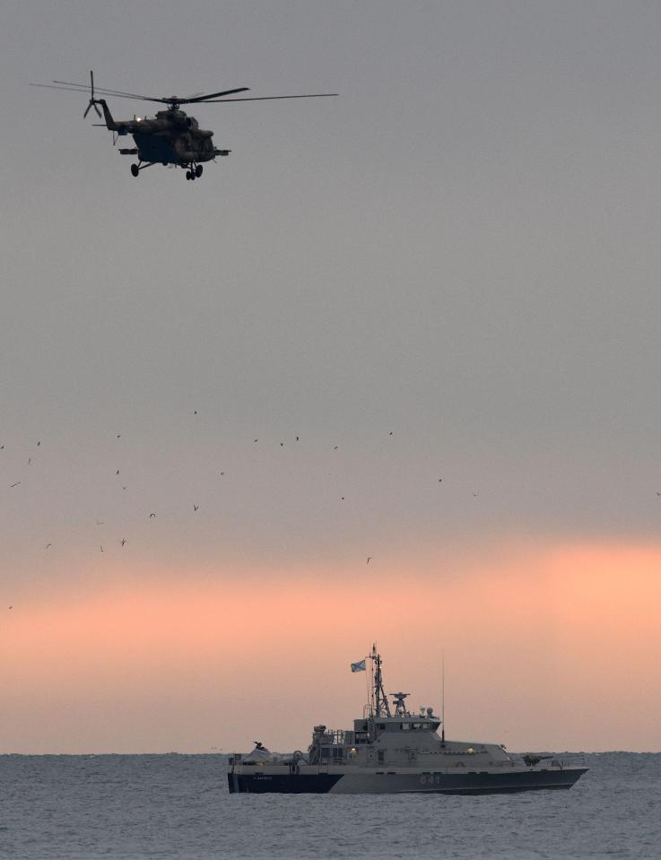 Some 3,500 people, 45 ships and 192 divers have been involved in the effort