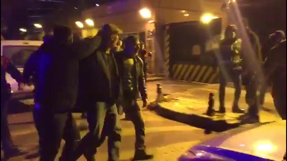  The suspect reportedly fired the gun repeatedly into the air