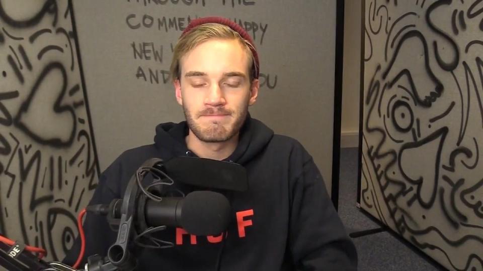  Pewdiepie apologised immediately in the YouTube clip