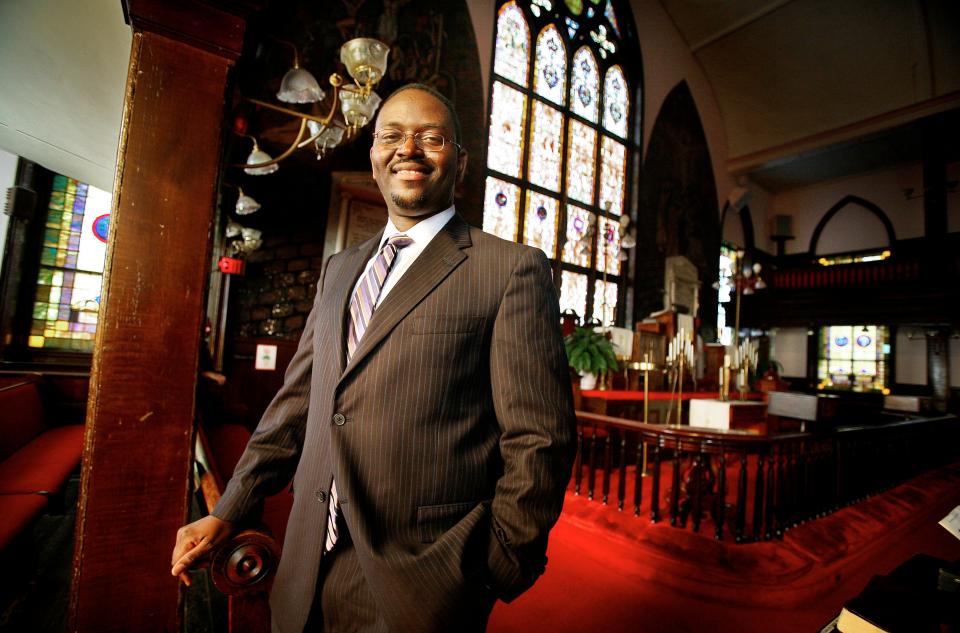  Many relatives and friends of those who were killed spoke at the trial - pictured - Rev. Clementa Pinckney