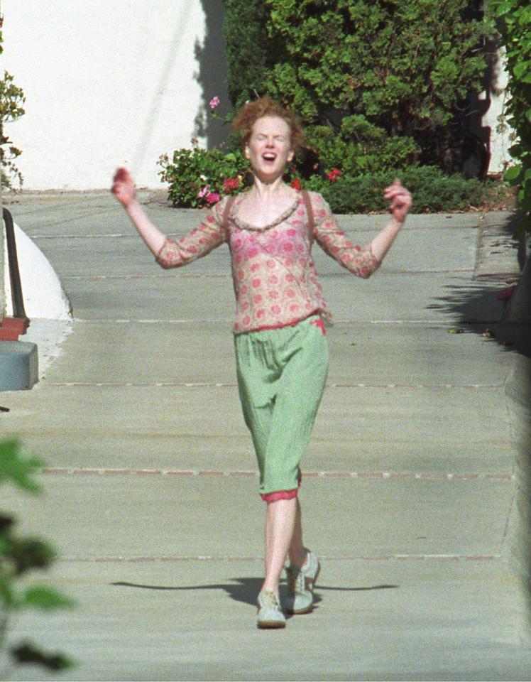 Nicole Kidman after divorcing Tom Cruise