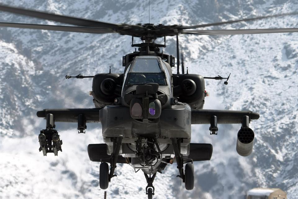  The Ministry of Defence has been accused of 'selling out' Brit workers to secure a £425 million deal on off-the-shelf Apaches from the US
