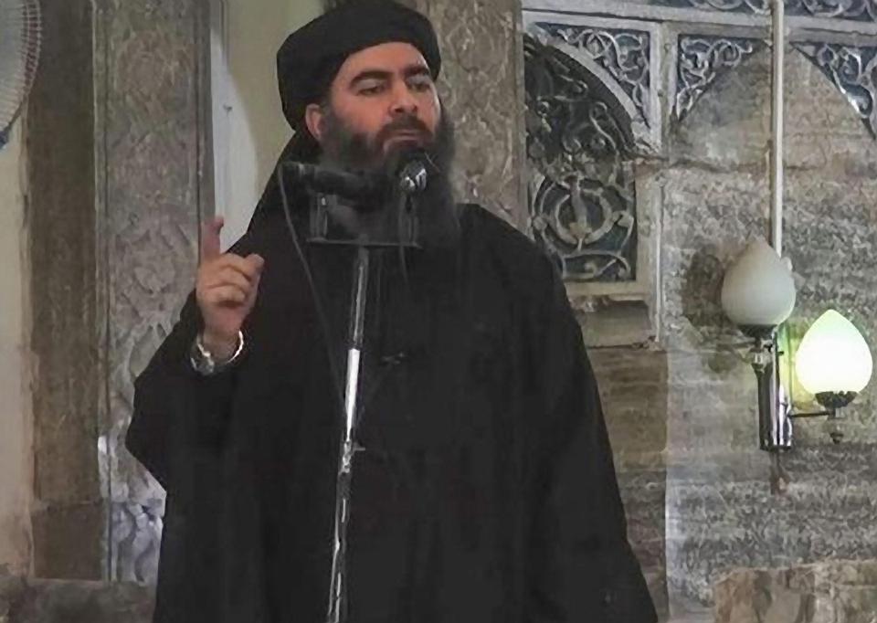  The caliph of the self-proclaimed Islamic State, Abu Bakr al-Baghdadi. He is believed to have been killed.
