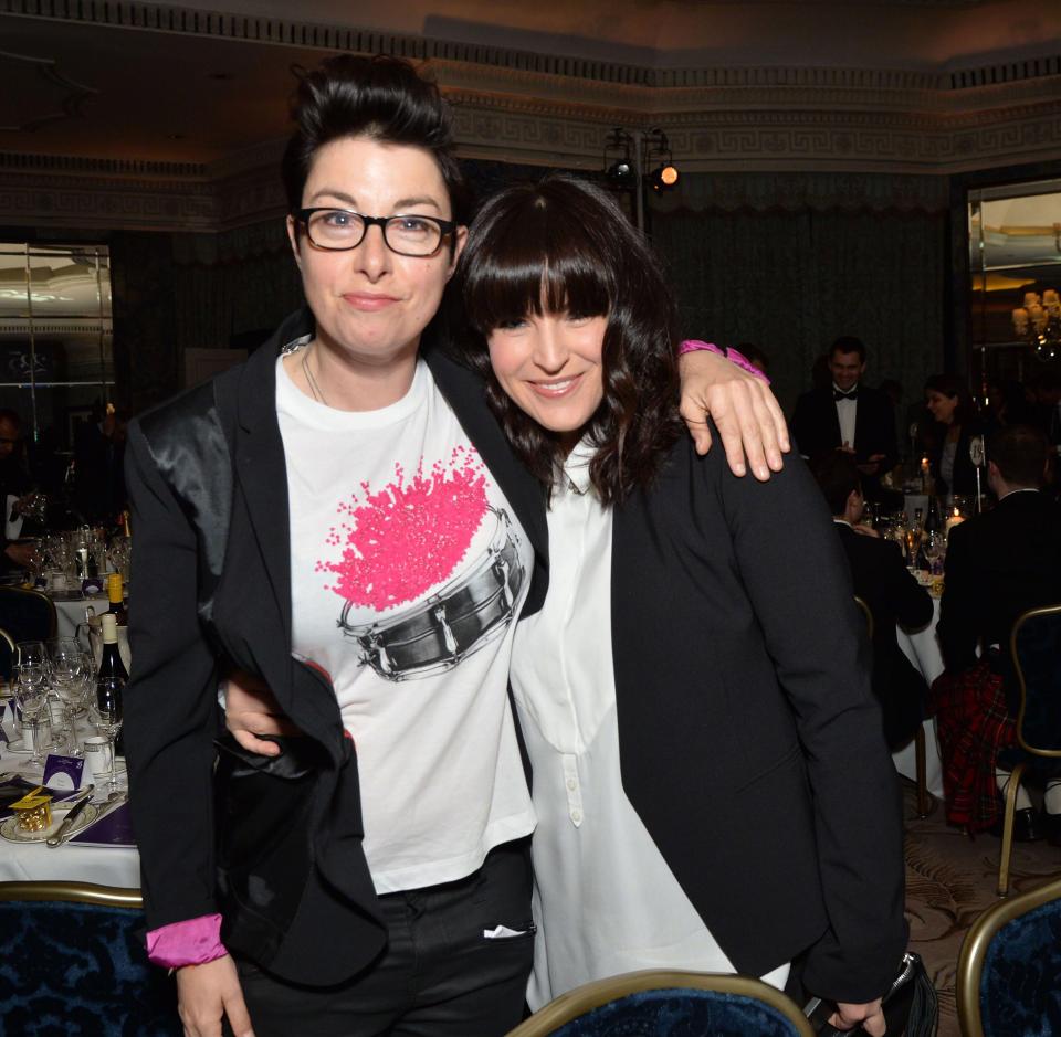  Loyal... Anna Richardson is close pals to BBC star Sue Perkins and snubbed Channel 4's offer