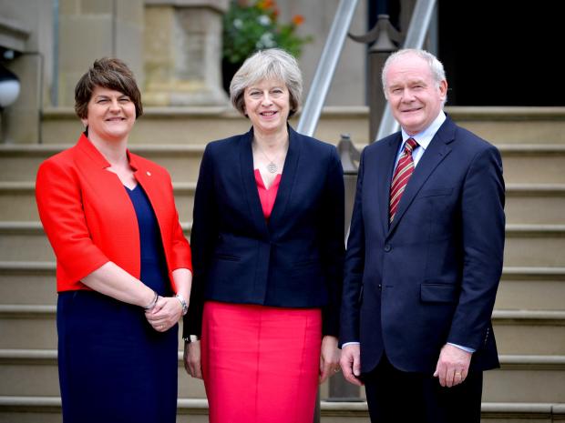 Theresa may, arelene foster